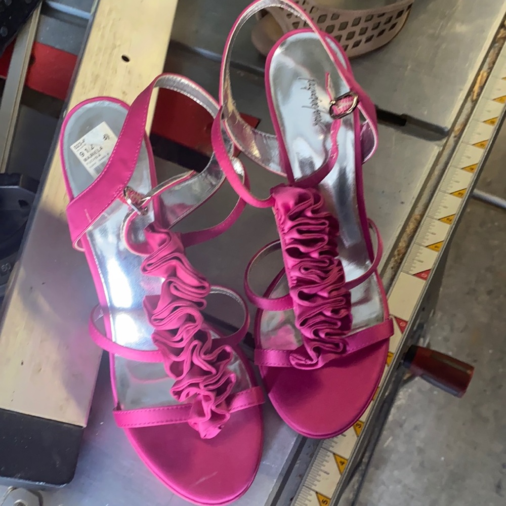 Pink shoes